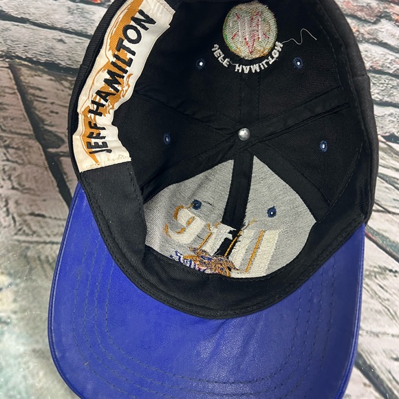 Vtg Rusty Wallace x Jeff Hamilton Miller Lite‎ NASCAR Wool Cap NASCAR - Picture 4 of 4